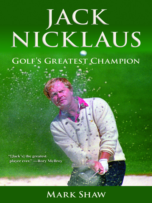Title details for Jack Nicklaus by Mark Shaw - Wait list